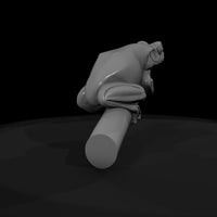stylized_sculpted_tree_frog_3d_model_m6wpkox2 — thumbnail 7