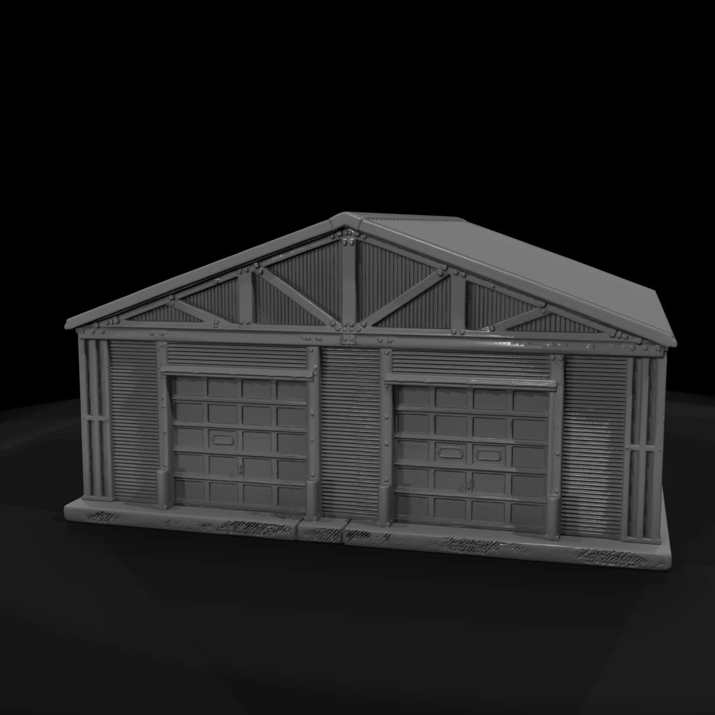 Mil 033 1980S Cold War Butler Steel Warehouse