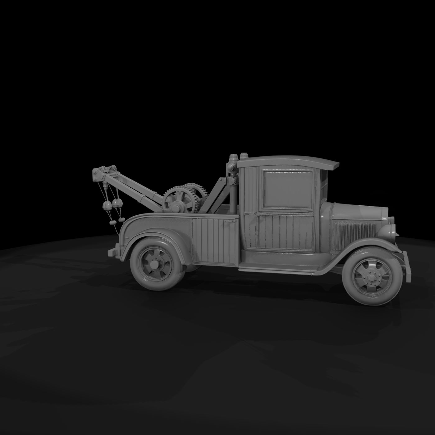 Vintage 1920s Holmes Tow Truck