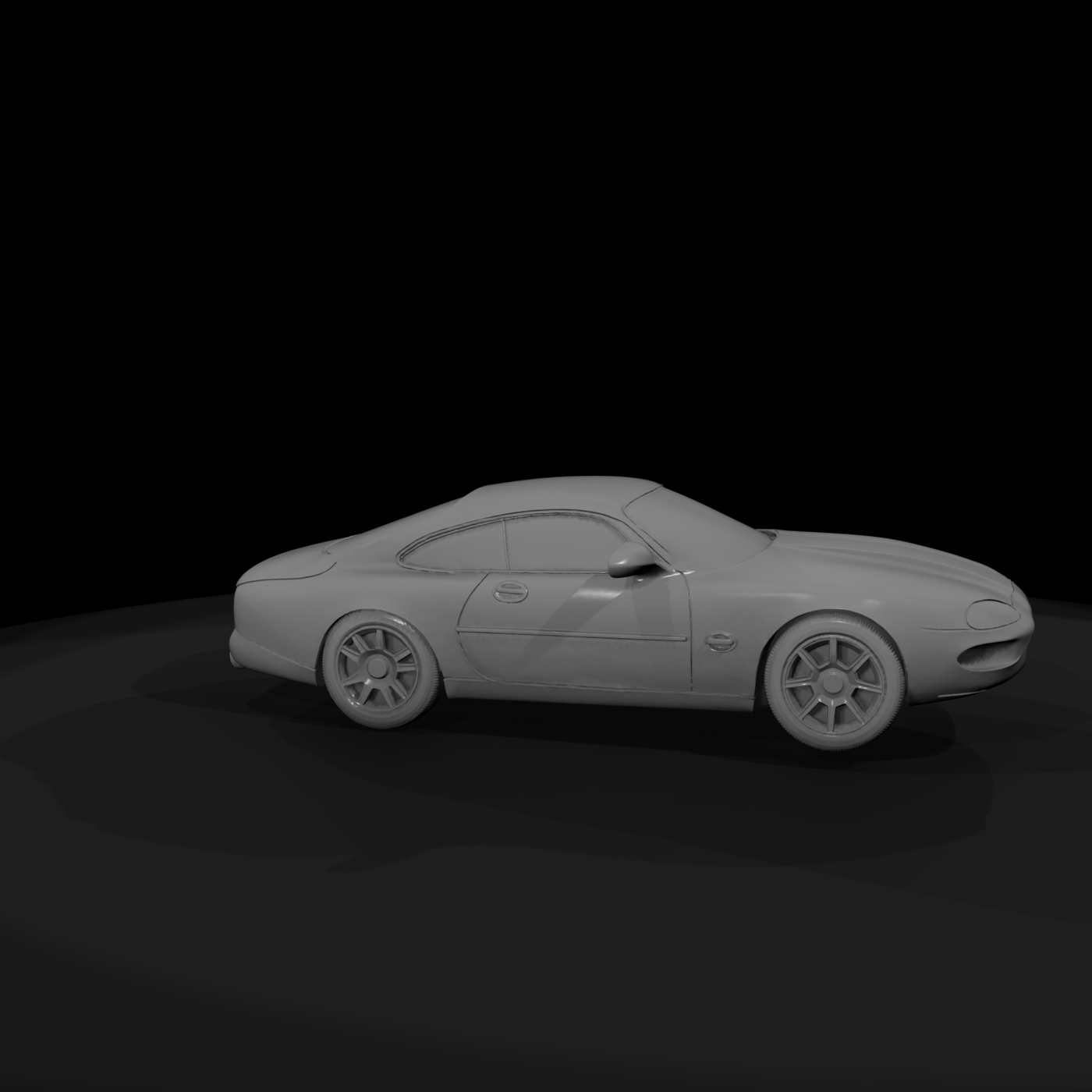 Classic Luxury Sports Coupe — & Car