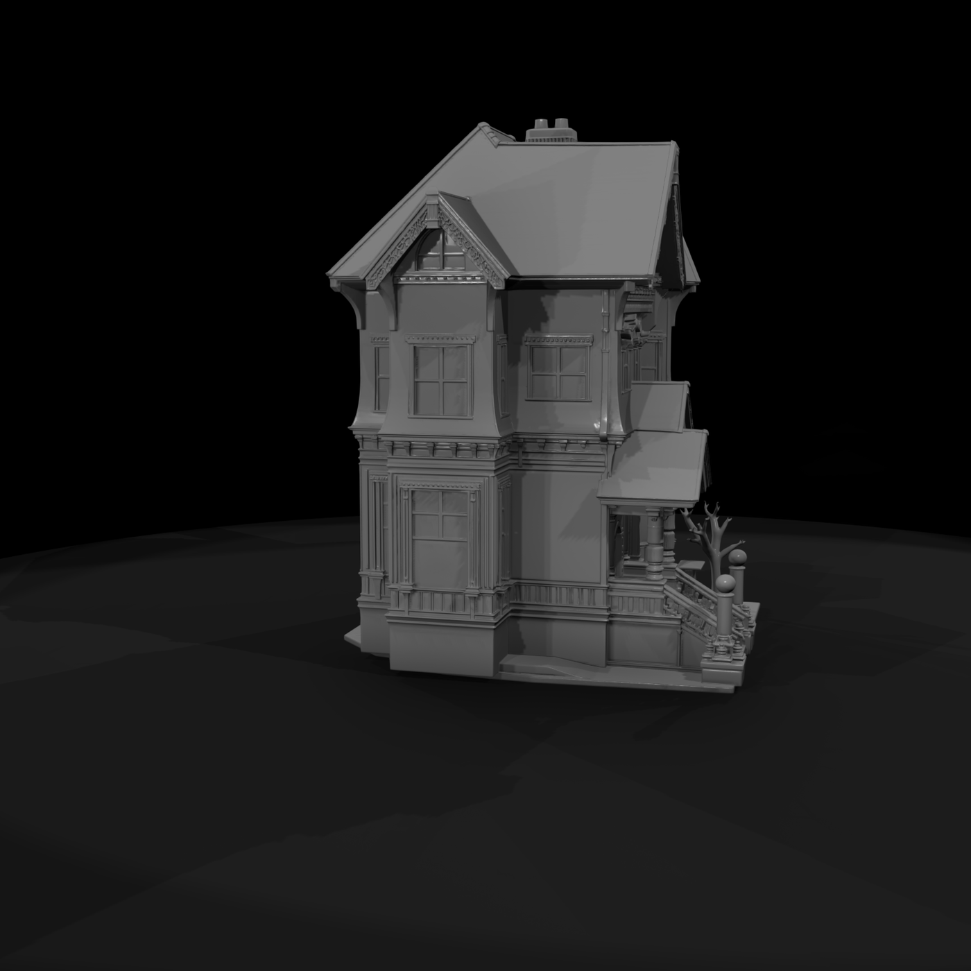 Victorian Mansion — Model & Model Railroads