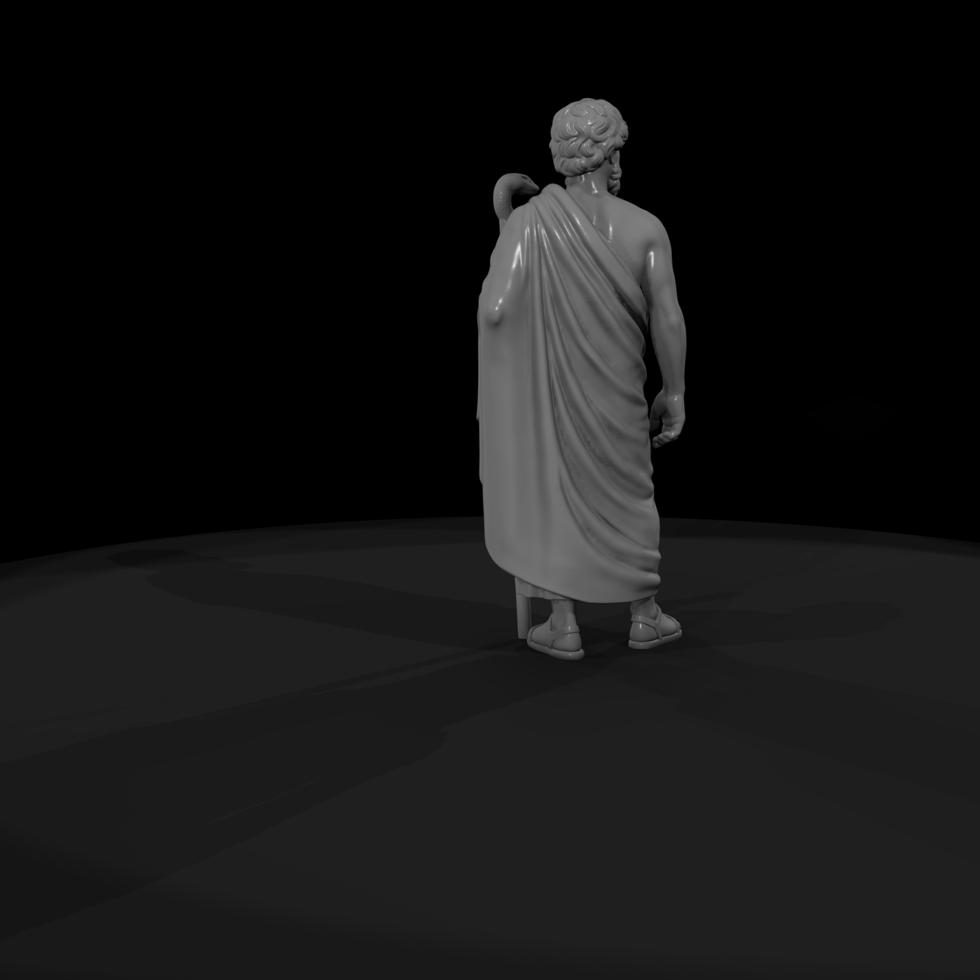 Myth 0304 Mythology Asclepius Miniature Figure