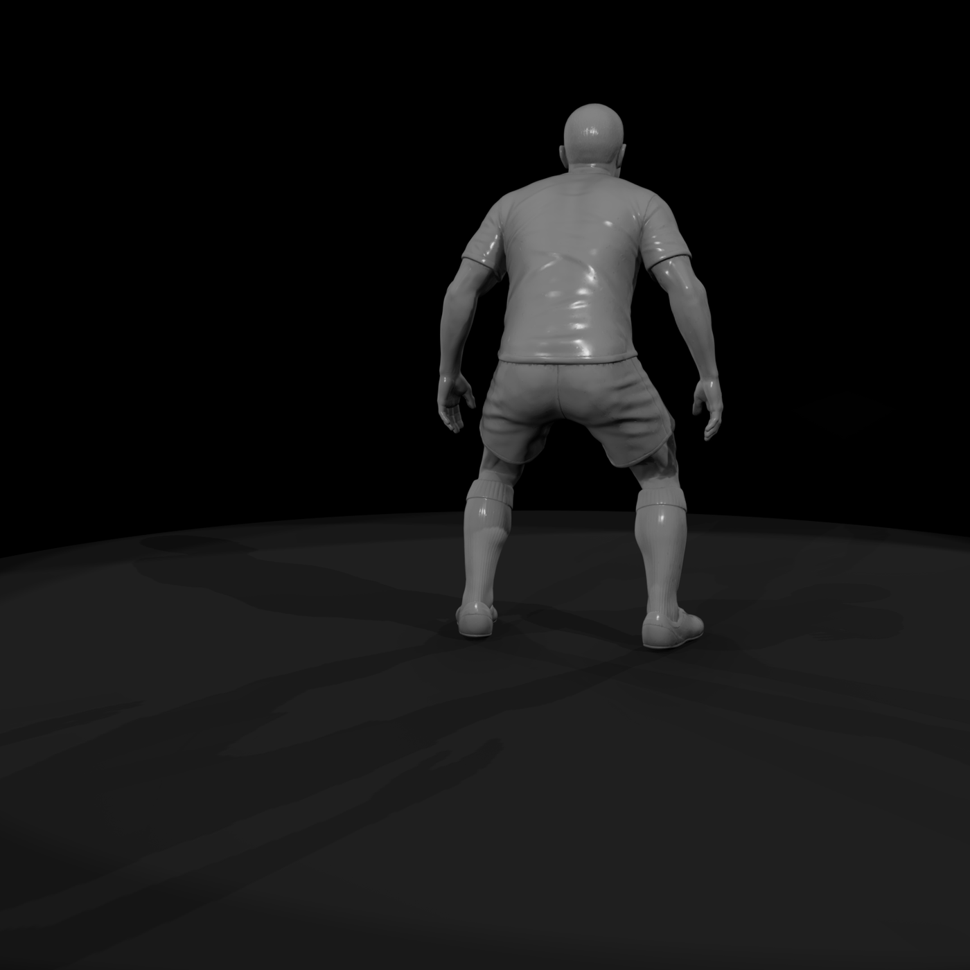 Adult Soccer Game Defender