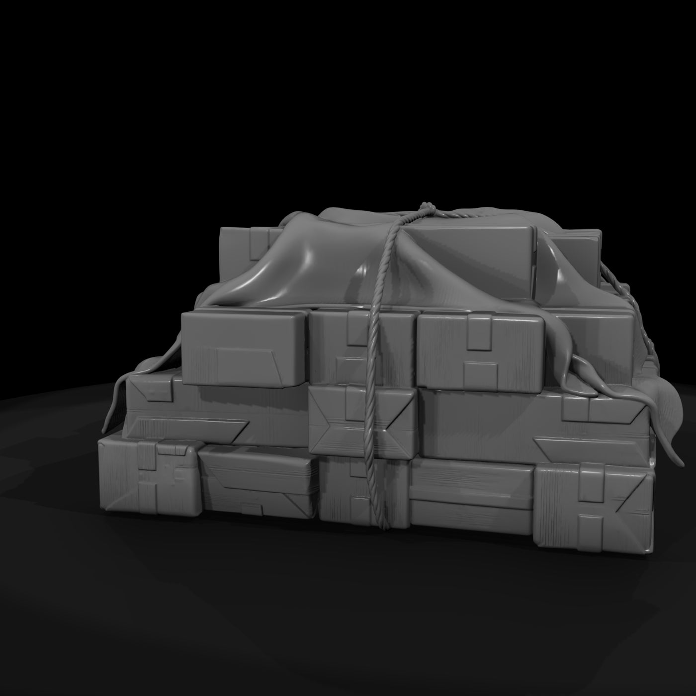 mil-196-vietnam-c-ration-box-pile