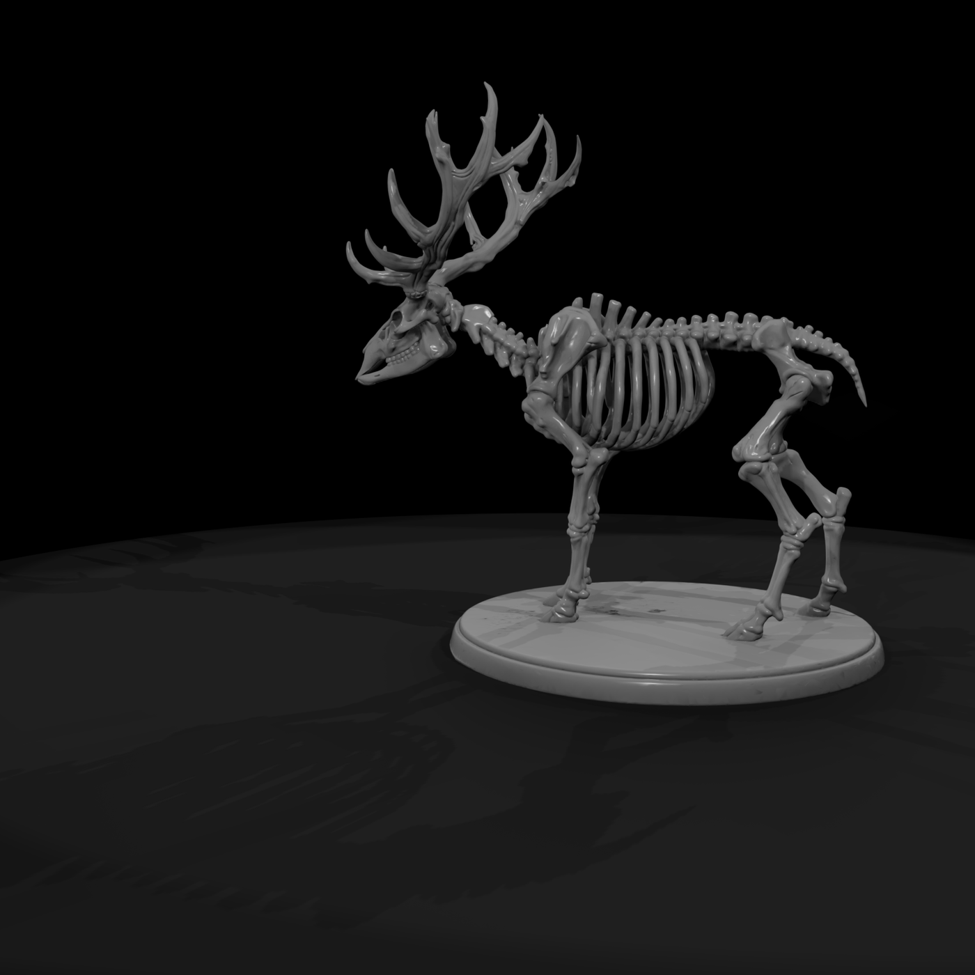 Spectral Antlered Death Stag