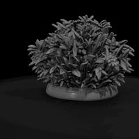 stylized-sculpted-foliage-bush-miniature-3d-model — thumbnail 7