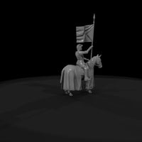 medieval-mounted-knight-in-full-plate-armor-ho-1-87-scale-diorama-figure-705439 — thumbnail 8
