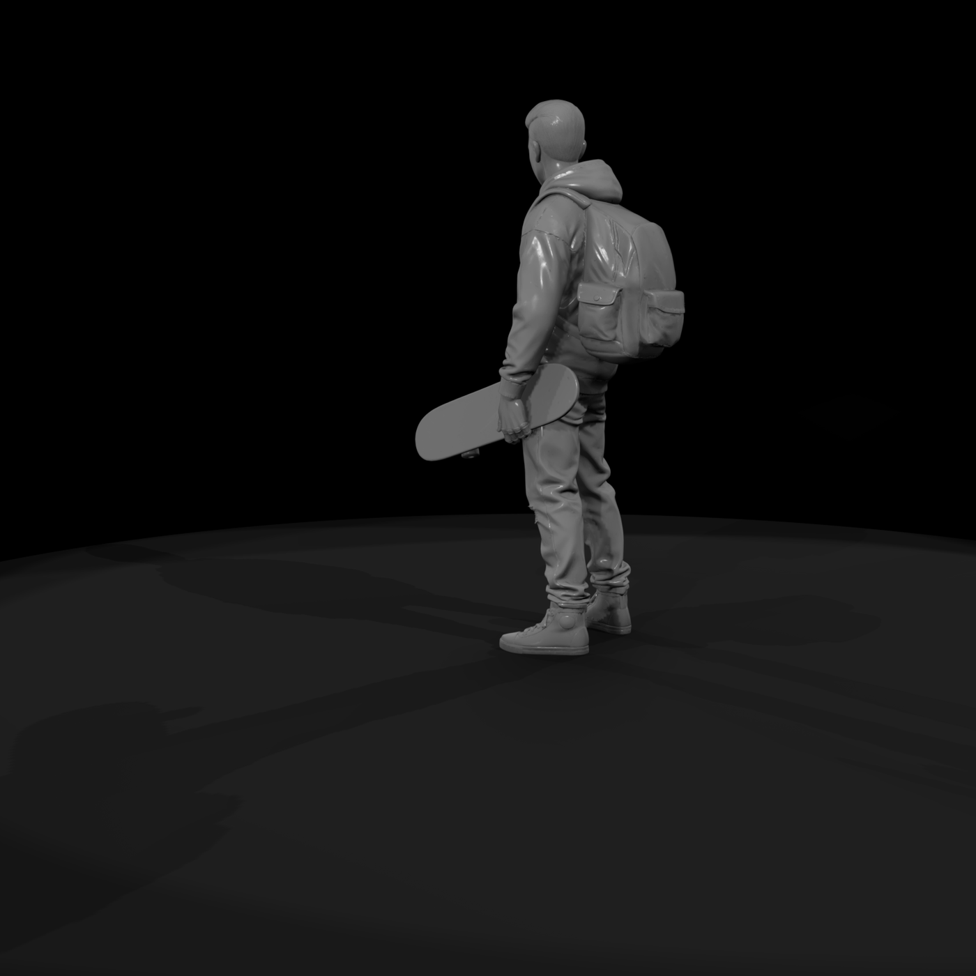 0052 Family Teen Boy Skateboard
