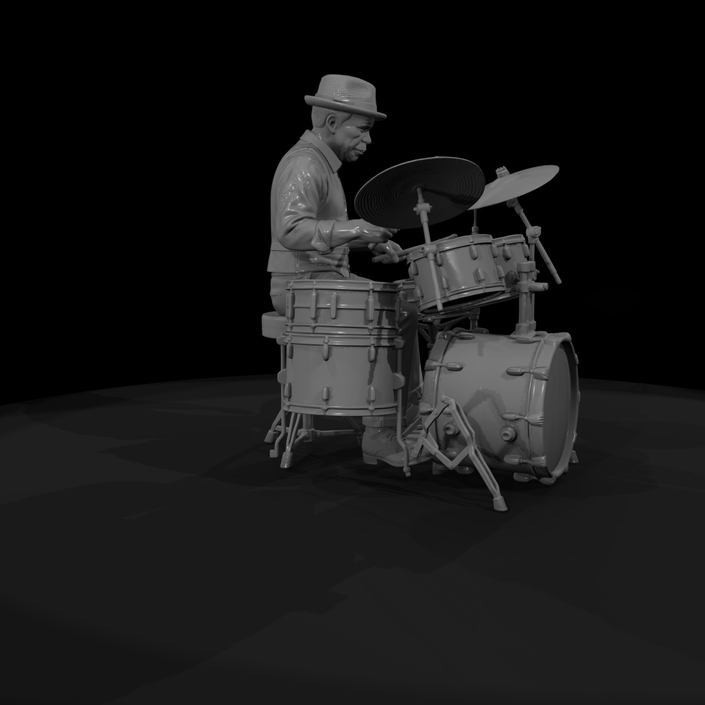 Bnd 120 Blues Band Drums
