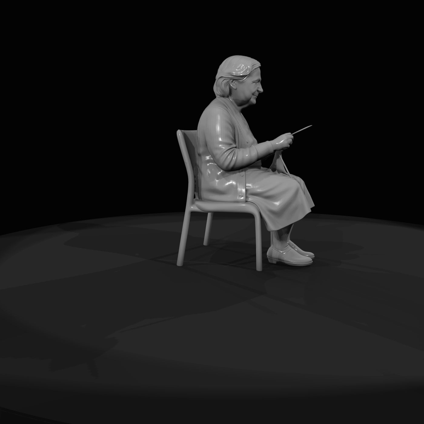 figurine-seated-portrait-sculpture