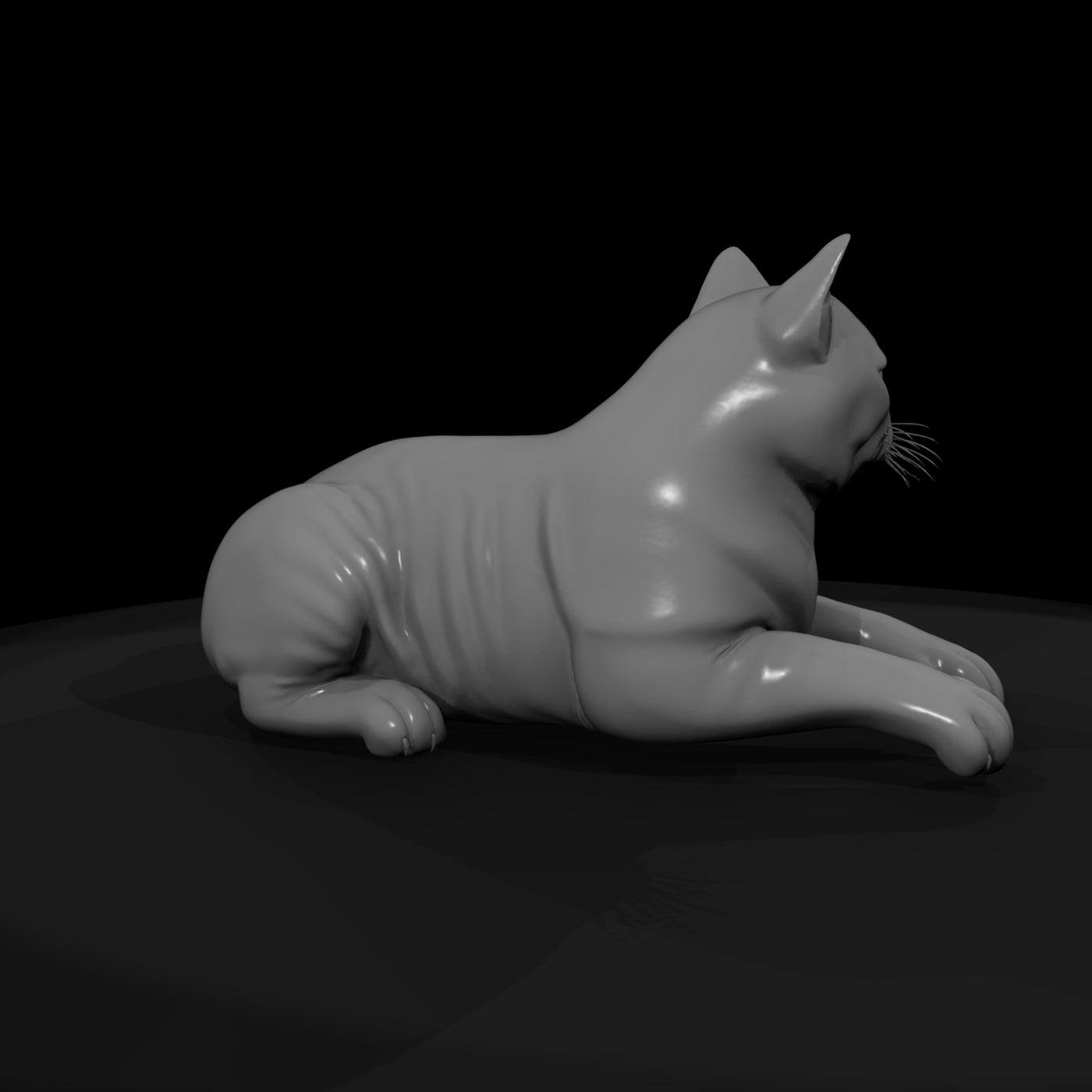 lying-cat-figurine-for-diorama-ho-1-87-scale-843288