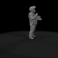 Near-Future Riot Officer with Carbine — thumbnail 8