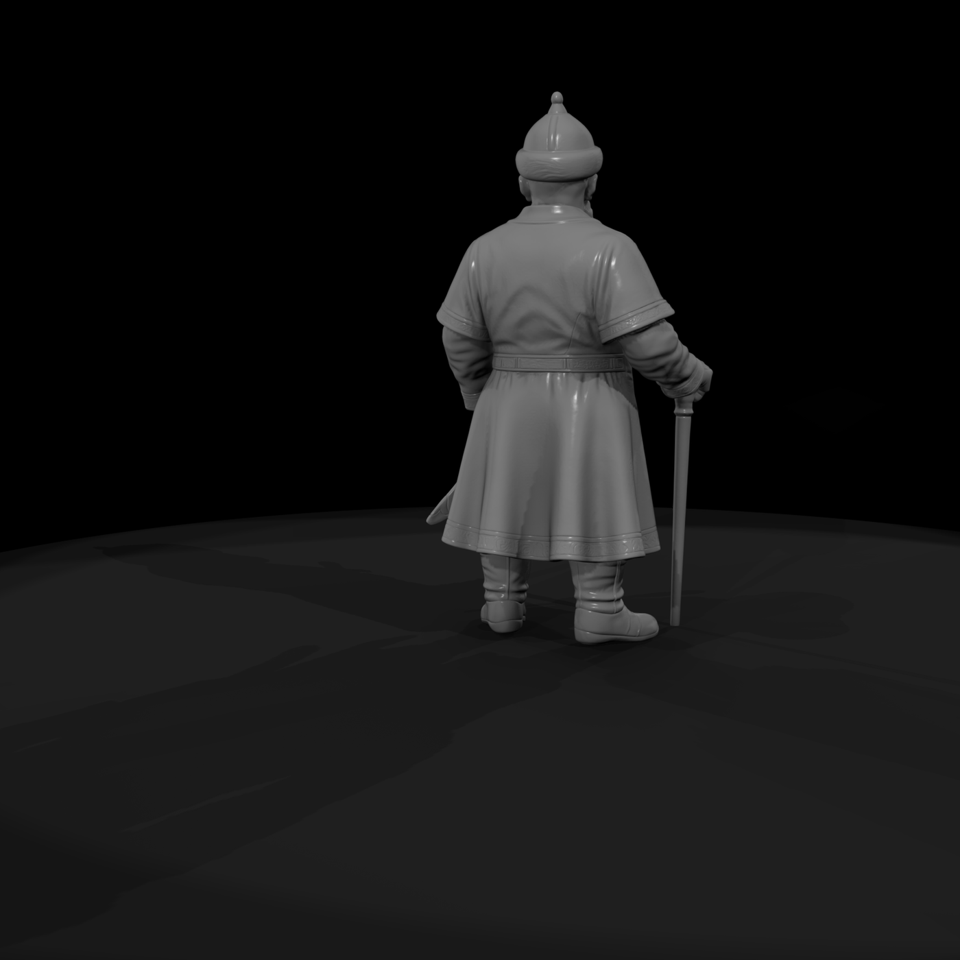 Hist 0084 Historical Timur Miniature Figure