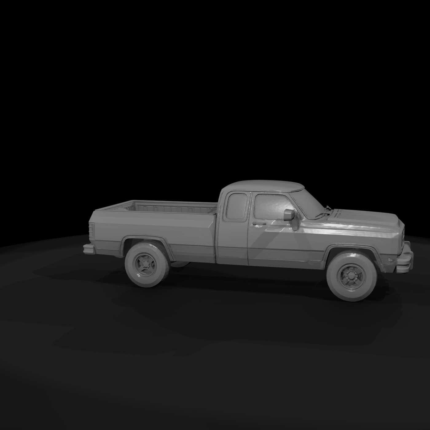 Classic Dodge Ram pickup truck