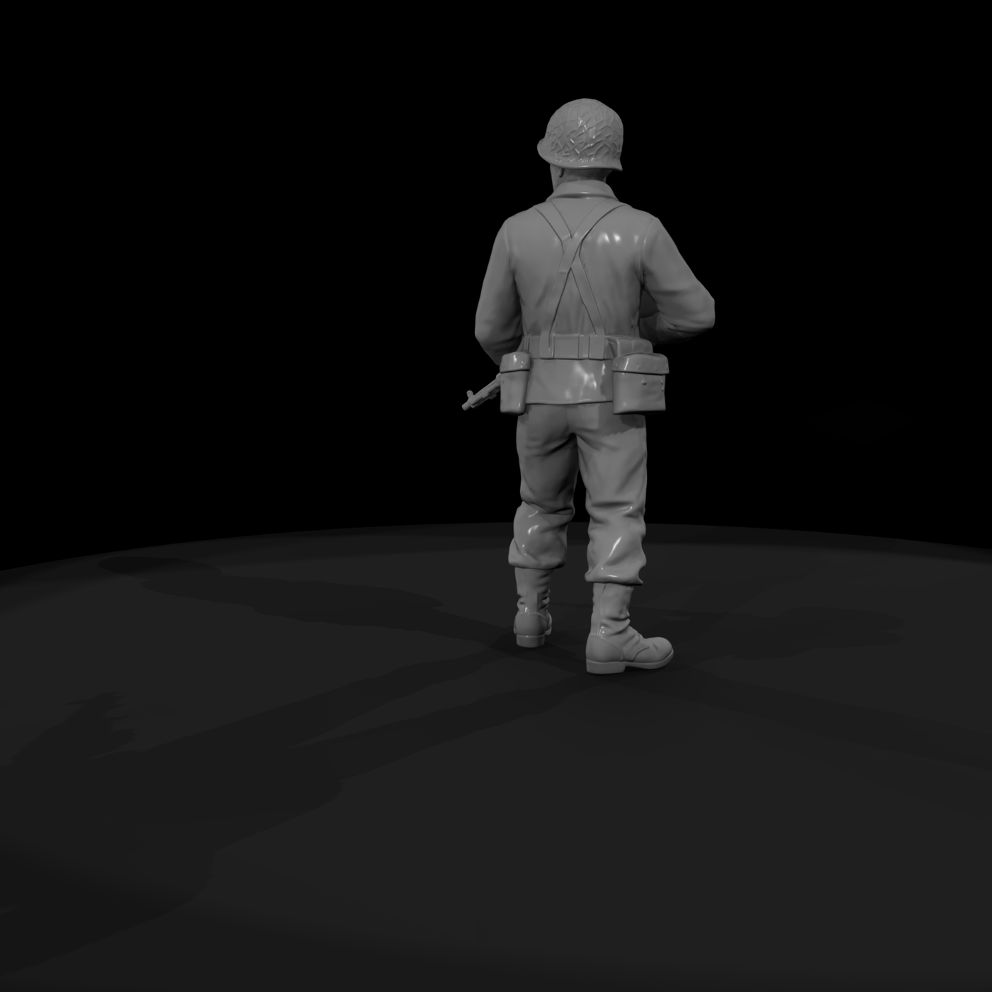 Ww2 Army 052 Wwii U S Army Scout Figure