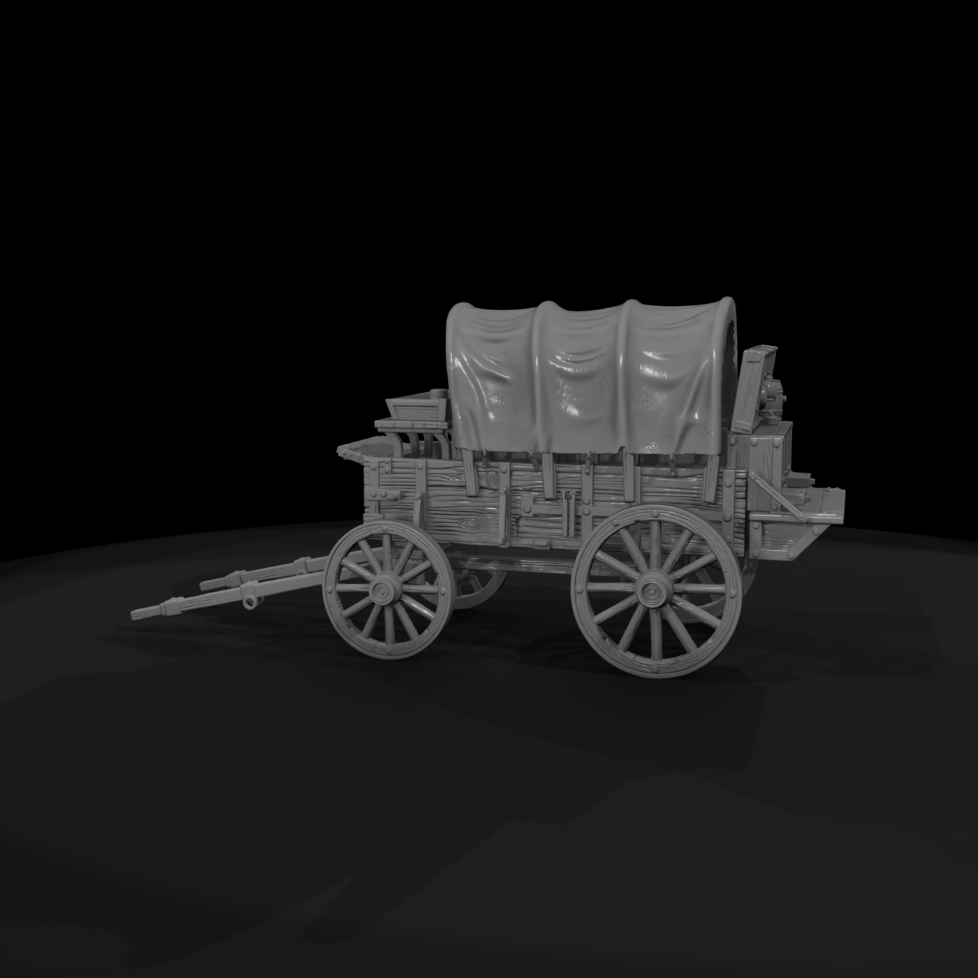 Mil 072 Wild West Fort Chuck Wagon