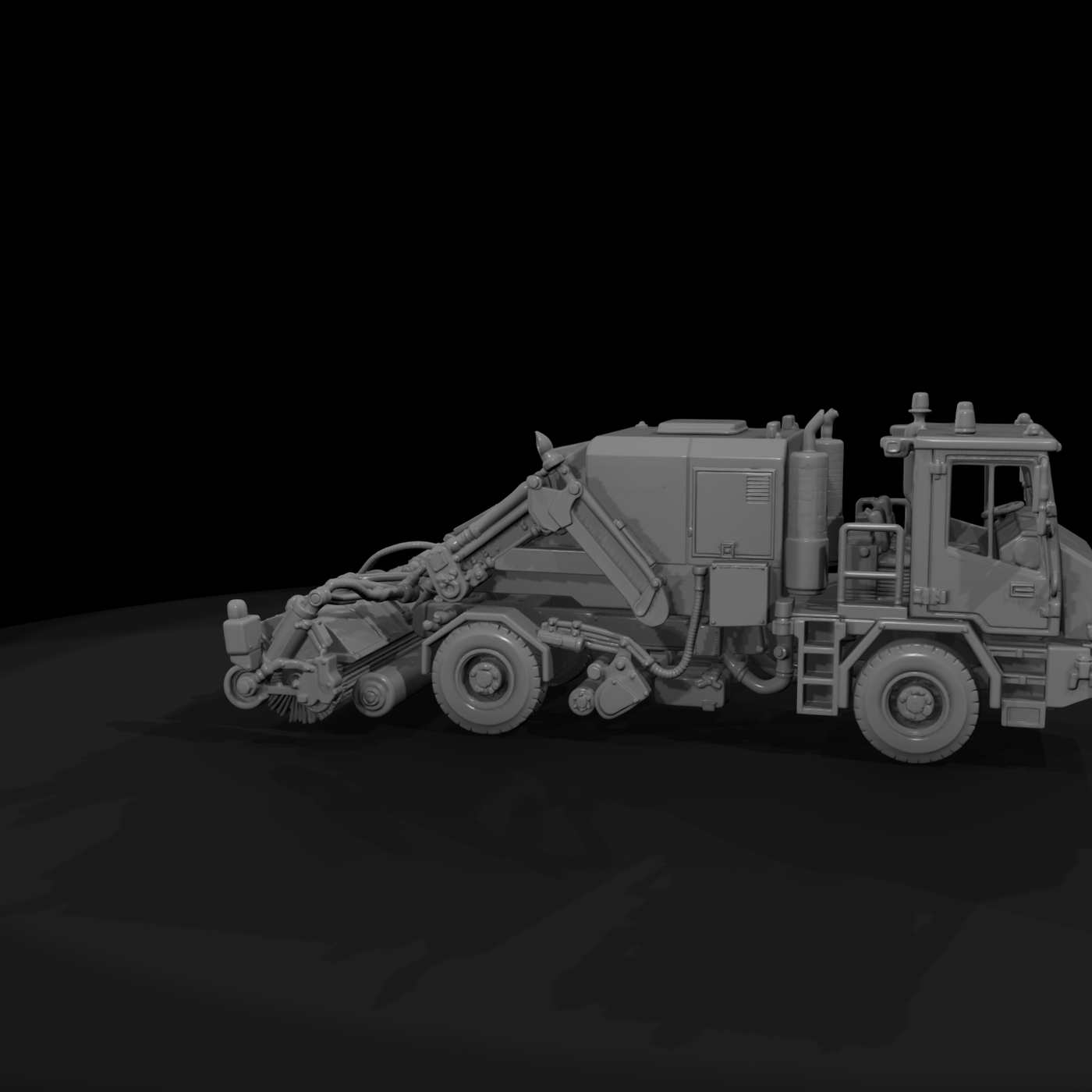 Air 080 Gse Fod Sweeper Vehicle