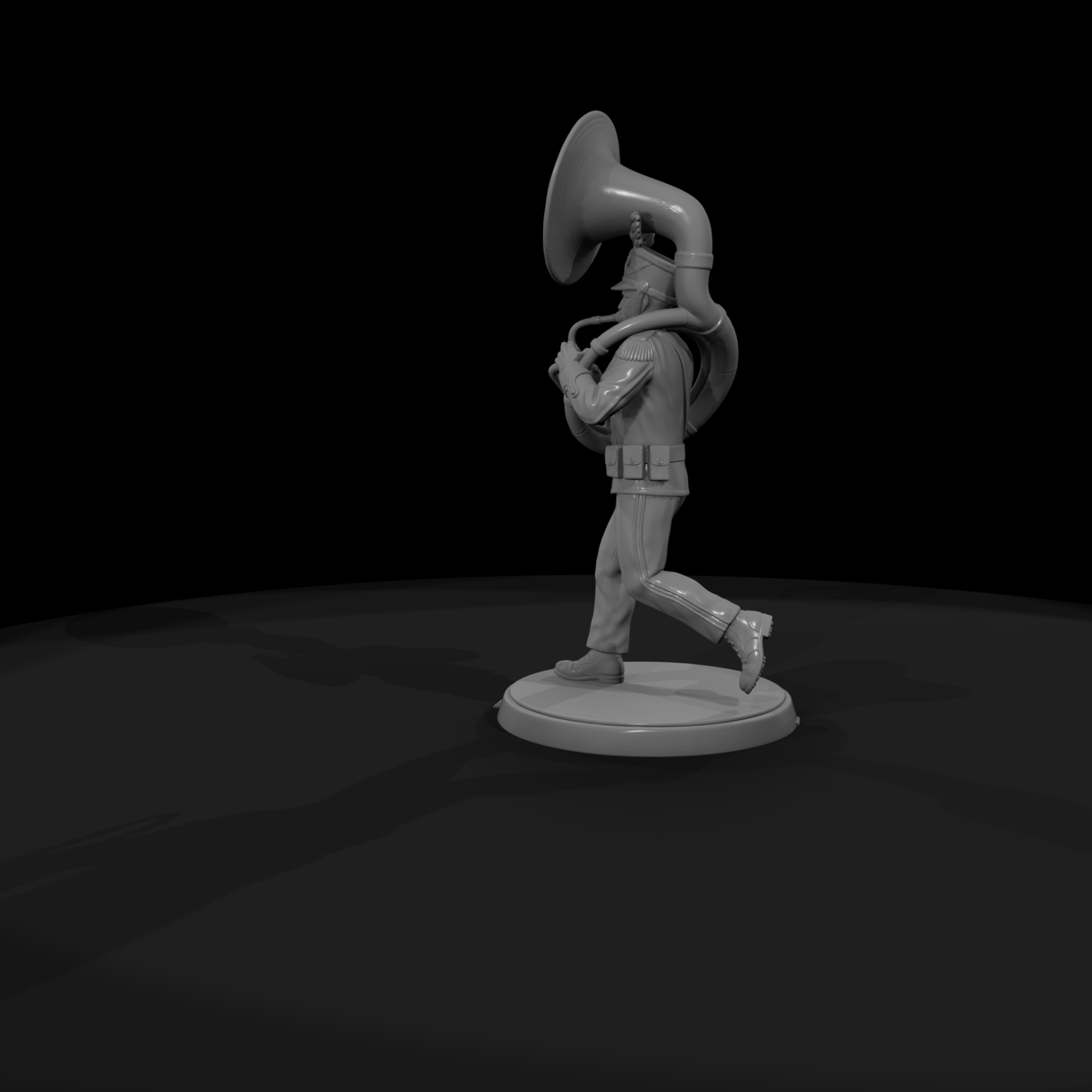 Poparc 0214 Brass Band Sousaphone Player Alternate