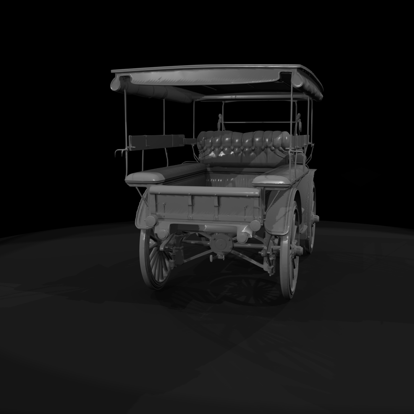 Vintage 1900s Touring Car
