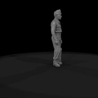 passengers-with-luggage-waiting-1950s-military-man — thumbnail 9