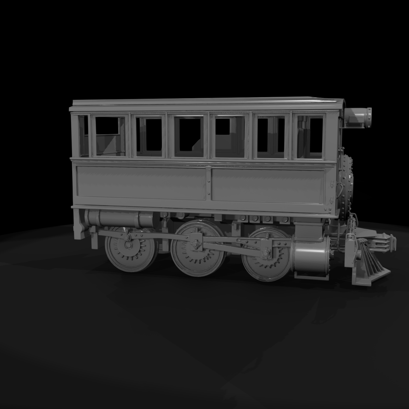 Vintage Steam Locomotive
