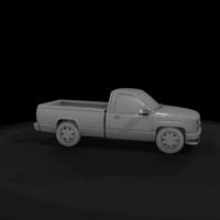classic-single-cab-pickup-truck-3d-printable-diorama-model-879342 — thumbnail 8