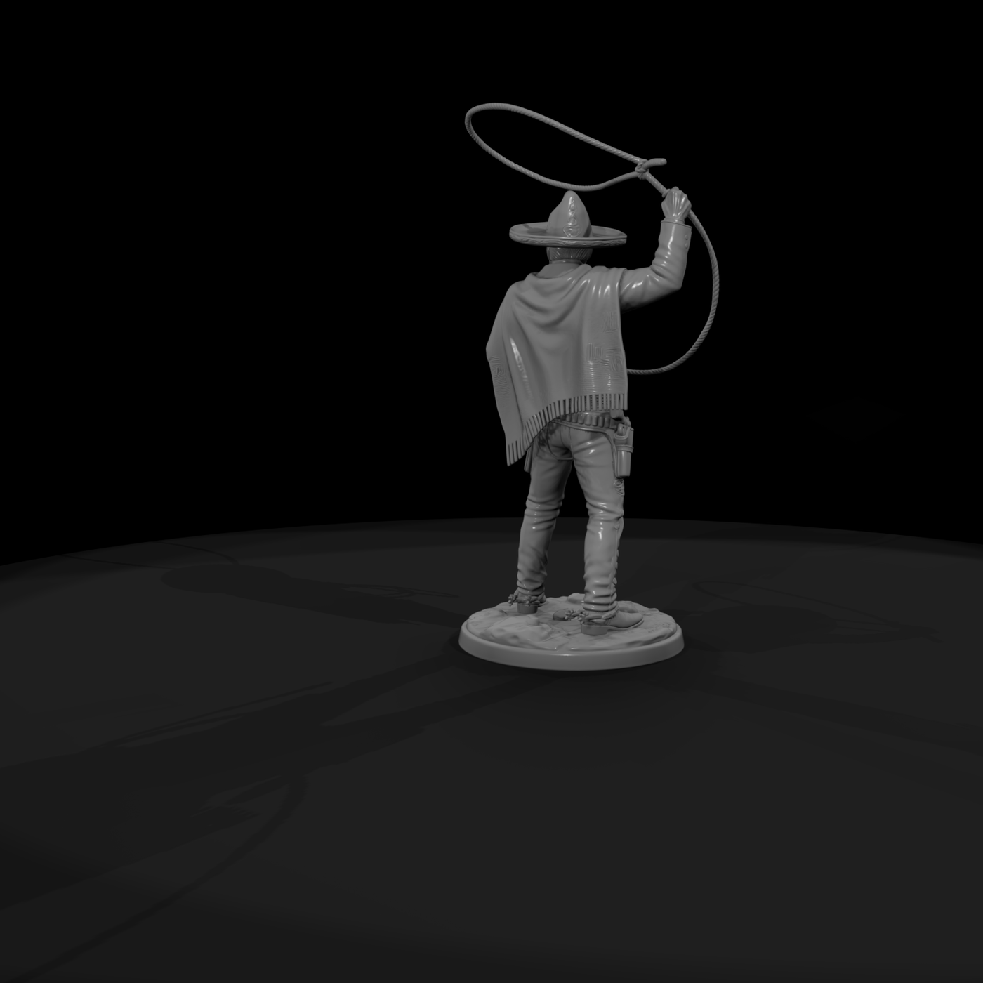 Vaquero with Lasso