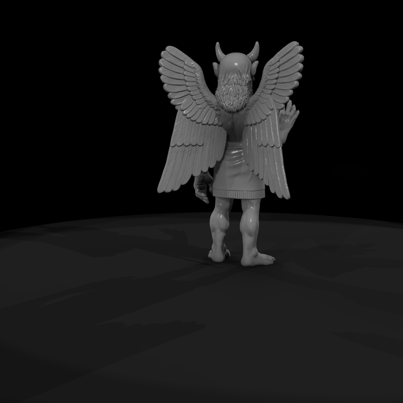 Myth 0385 Mythology Pazuzu Miniature Figure