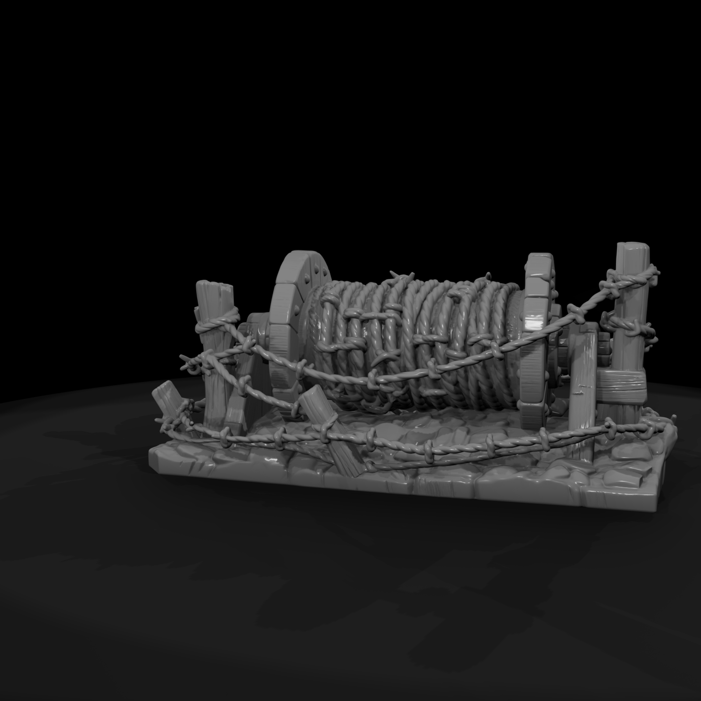 Wire Entanglement Spool