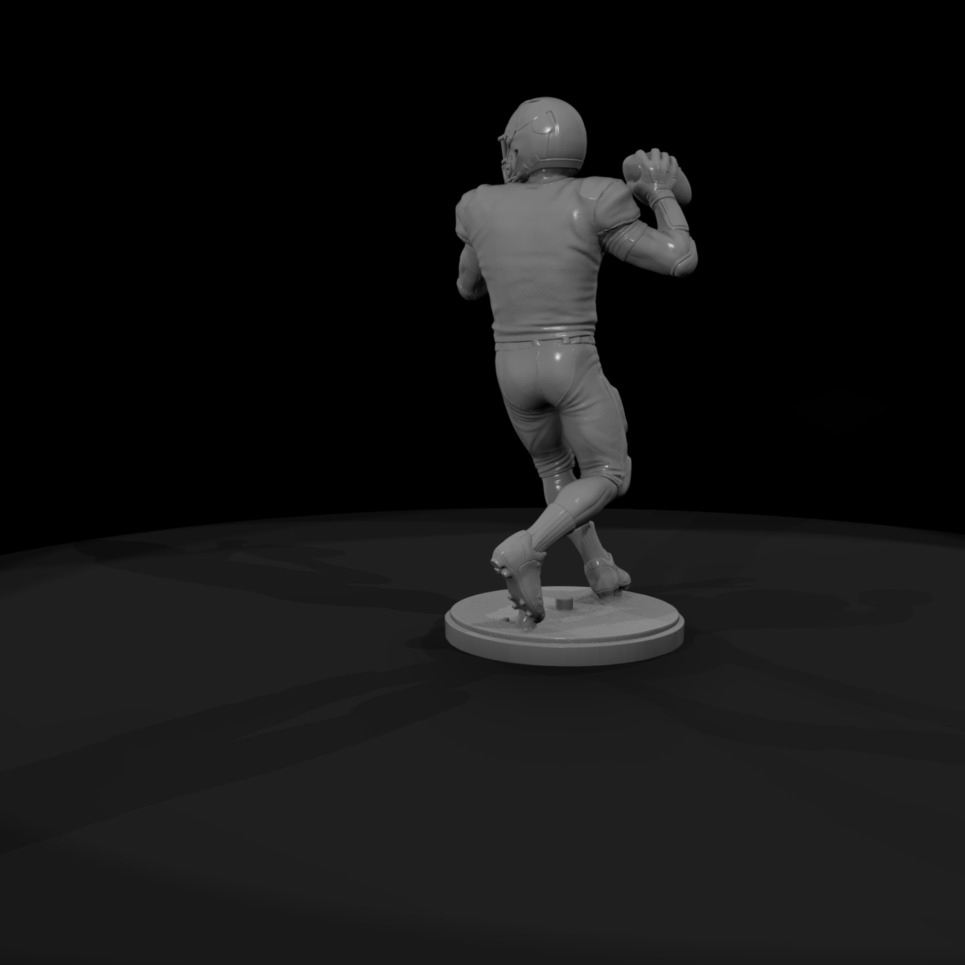 Poparc 0235 American Football Quarterback