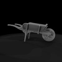 stylized-low-poly-wheelbarrow-ho-scale-diorama-prop-335074 — thumbnail 8