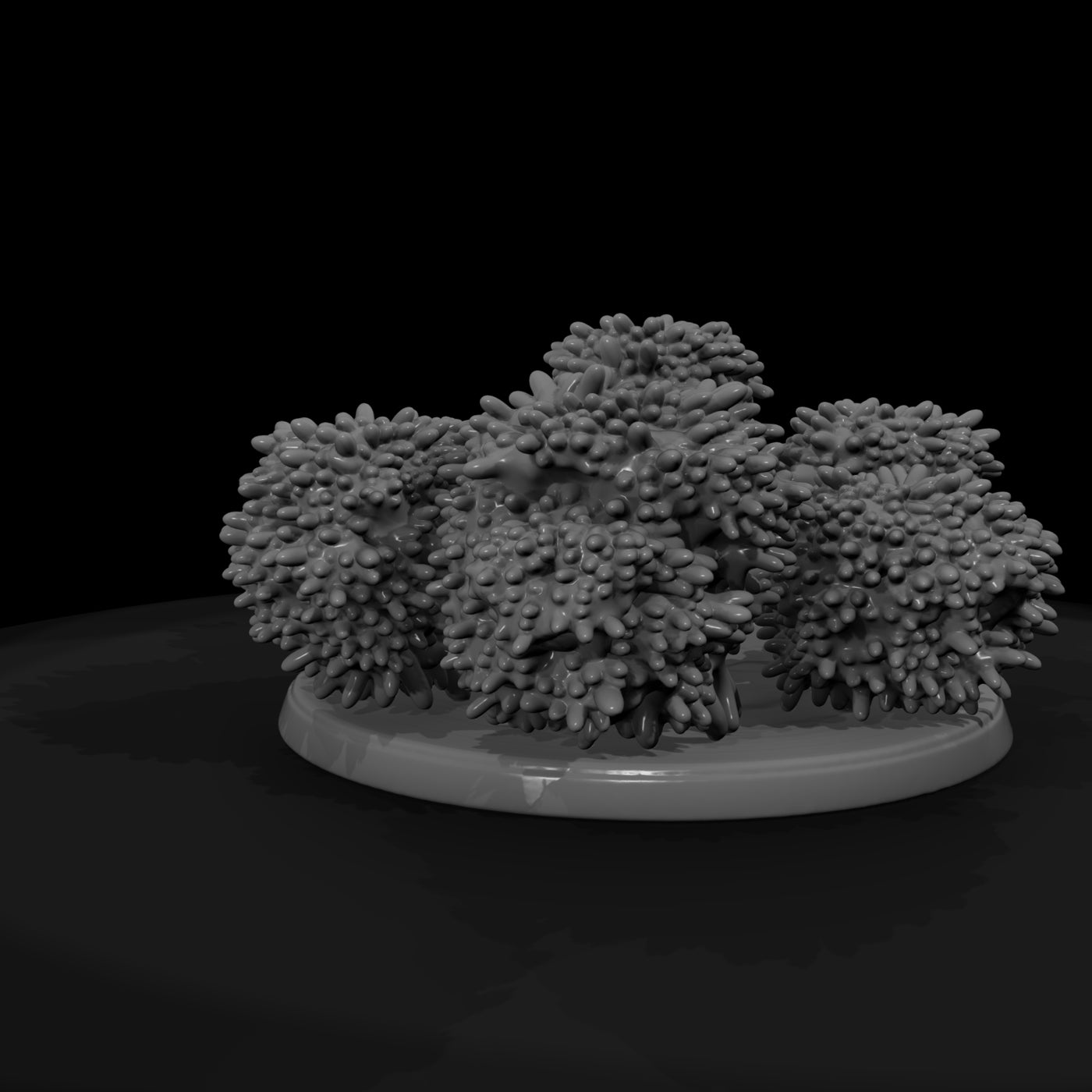 low-poly-sculpted-bush-terrain-miniature-3d-model