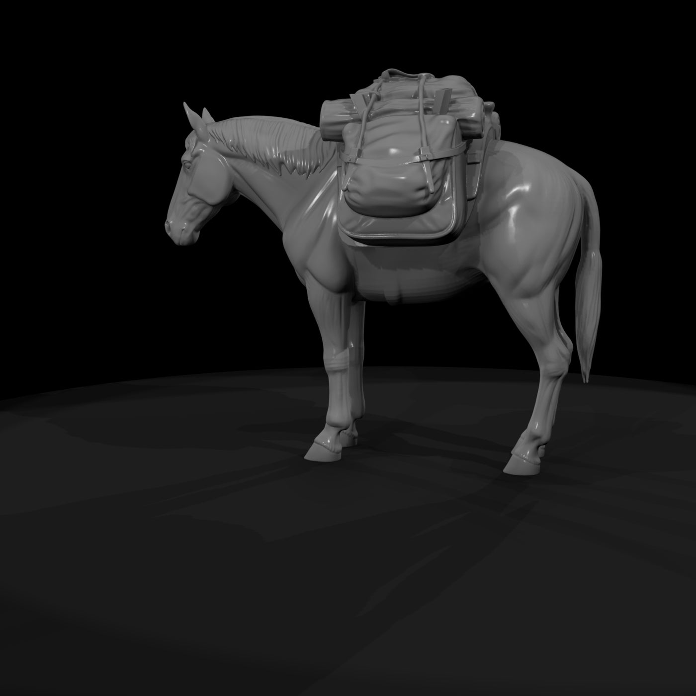 pack-horse