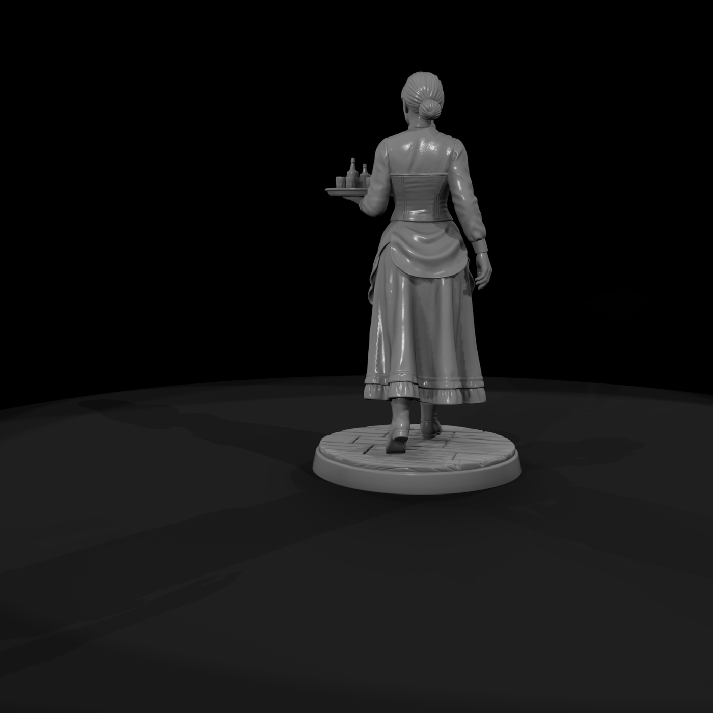 Ww 0206 Townsfolk Saloon Server