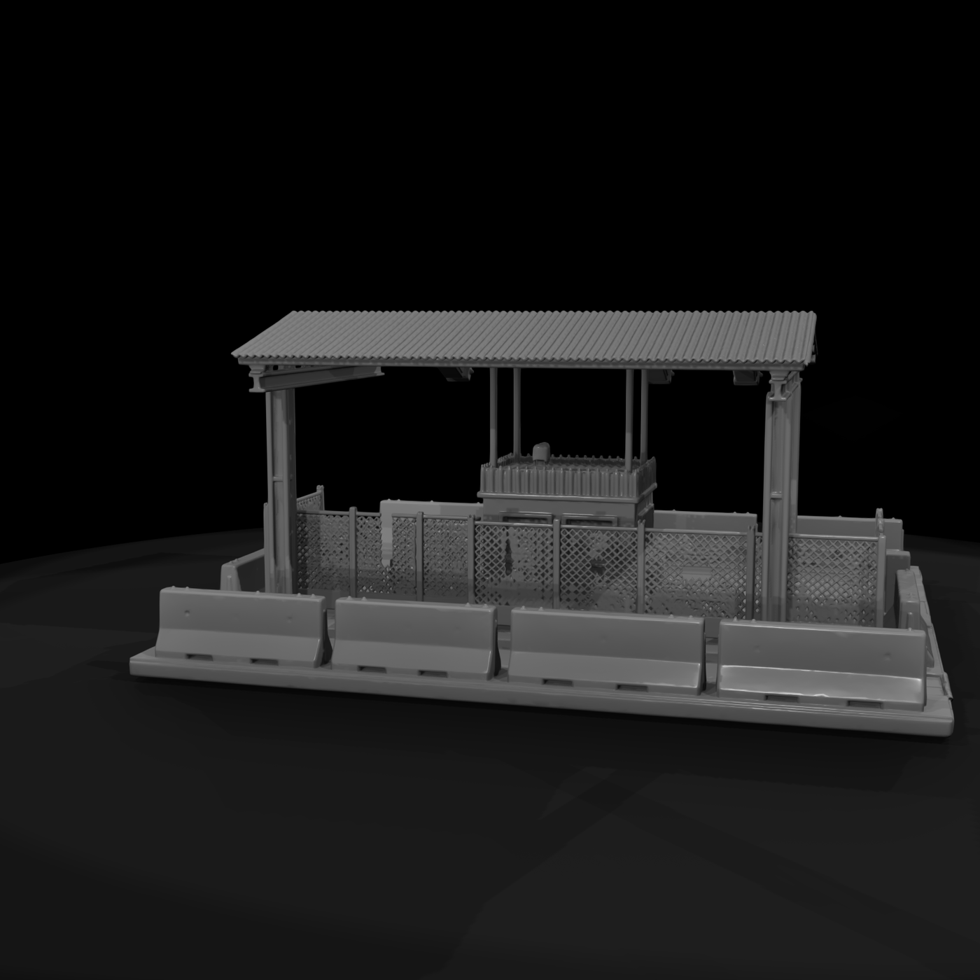 Mil 264 Modern Desert Entry Control Point