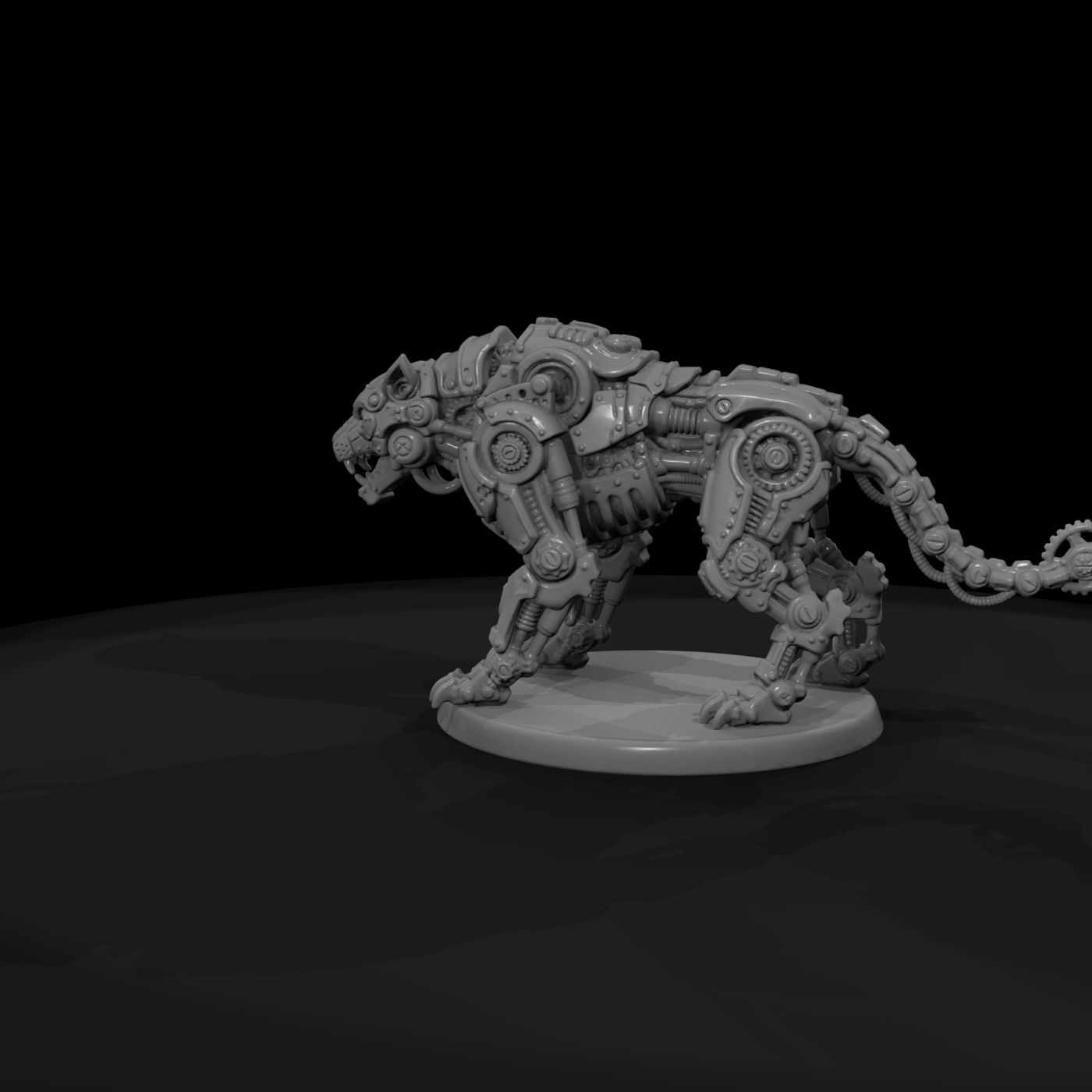 Creature Cog Heart Clockwork Beast