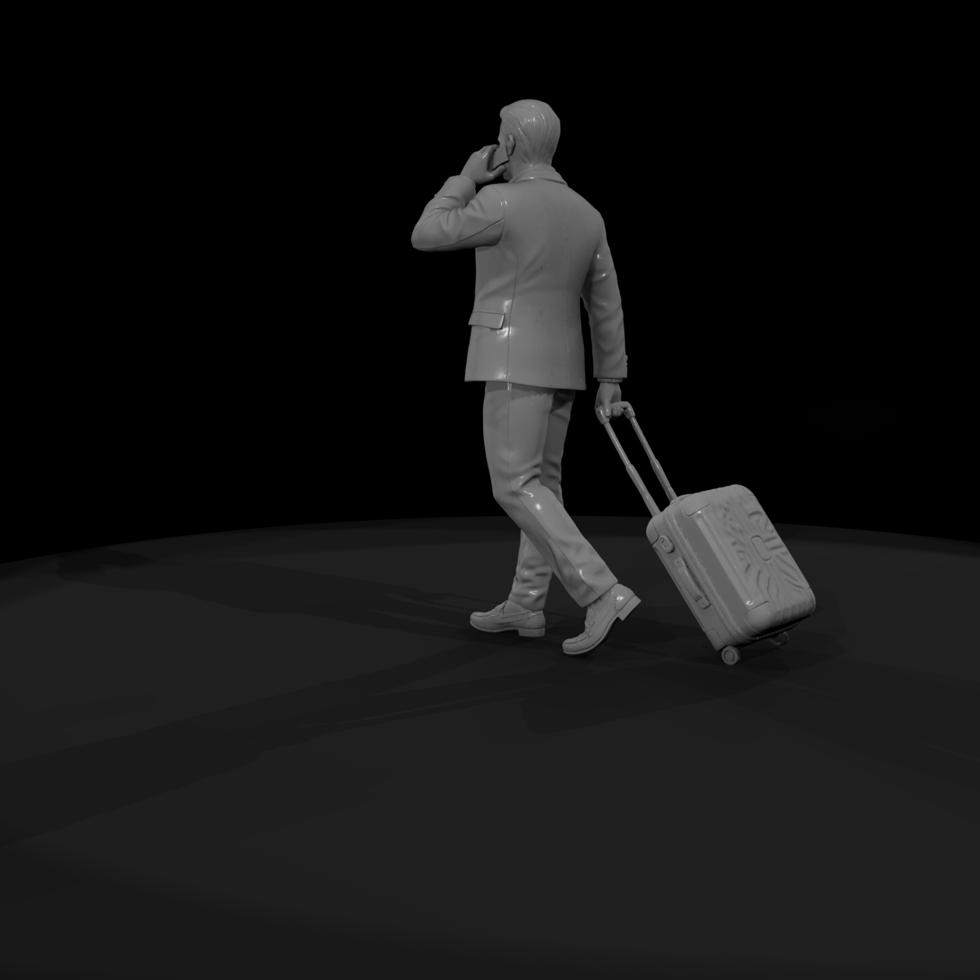 0201 Tourist Business Traveler Suitcase