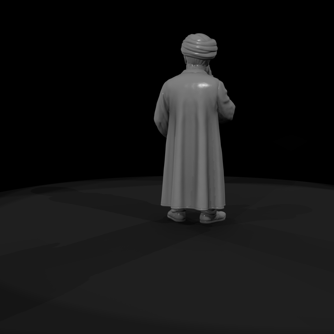 Hist 0073 Historical Maimonides Miniature Figure