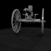 gatling-gun-diorama-prop-ho-1-87-compatible-090785 — thumbnail 8