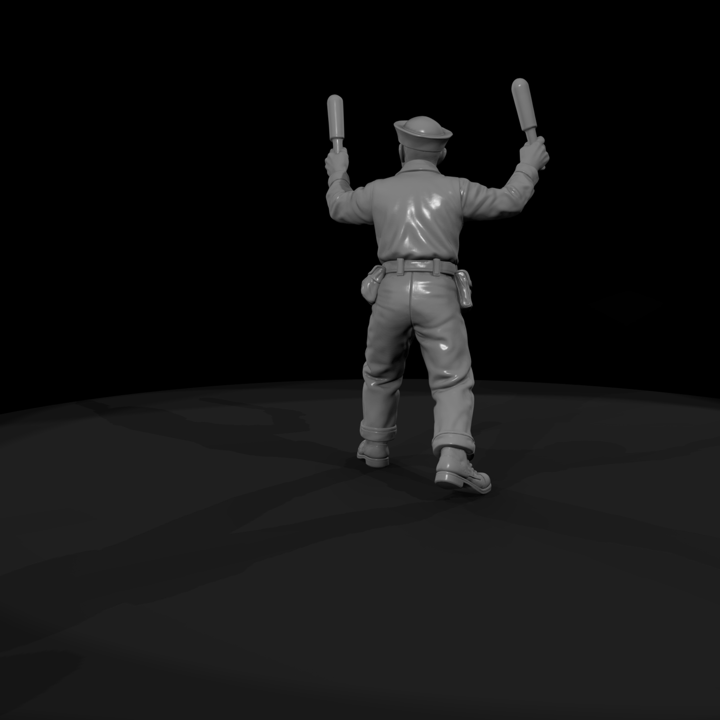 WWII Navy Flight-Deck Handler