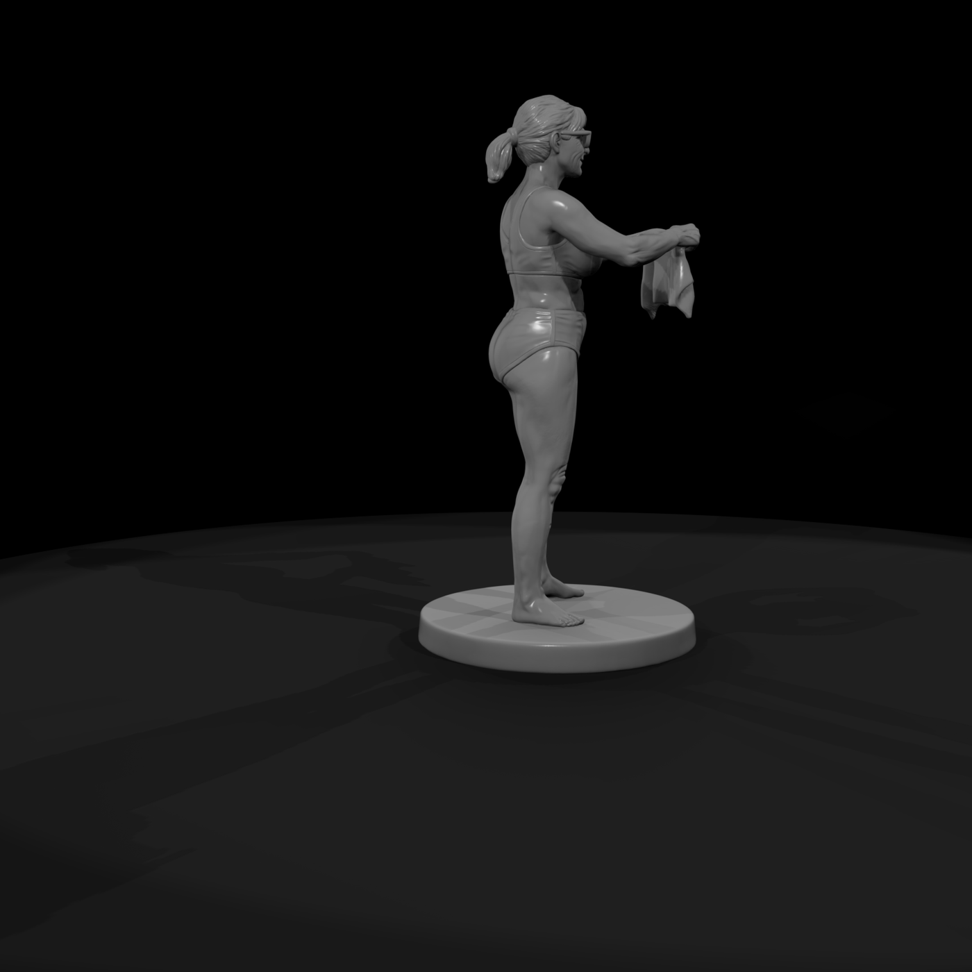 Senior Man in Workout Gear