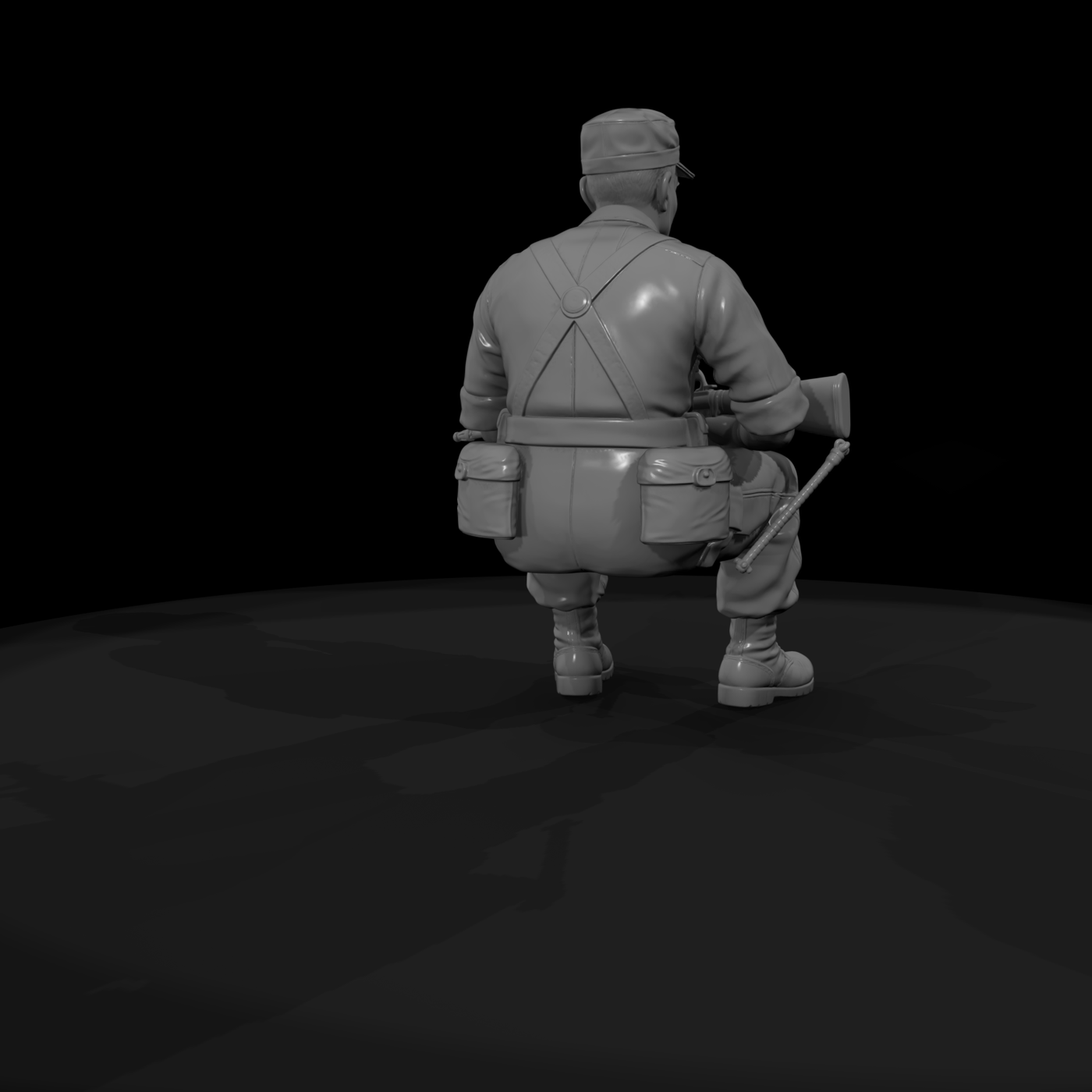 Vn Army 020 Vietnam U S Army Scout Figure