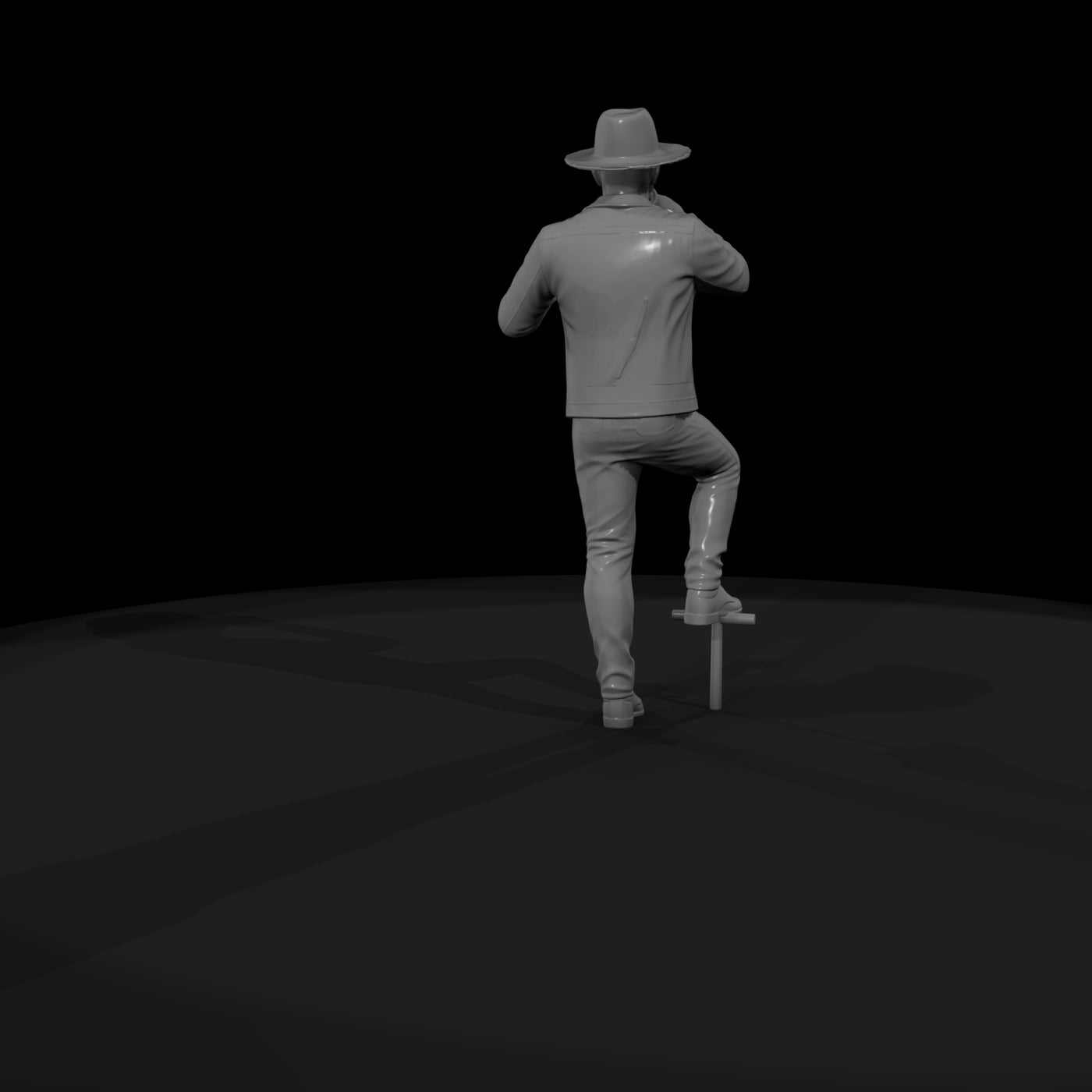 western-bar-young-man-wearing