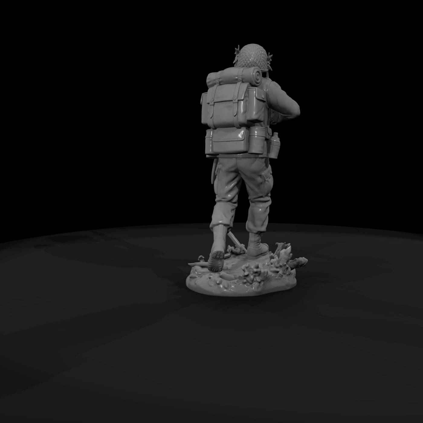 Ww2H 058 United States Army Infantryman