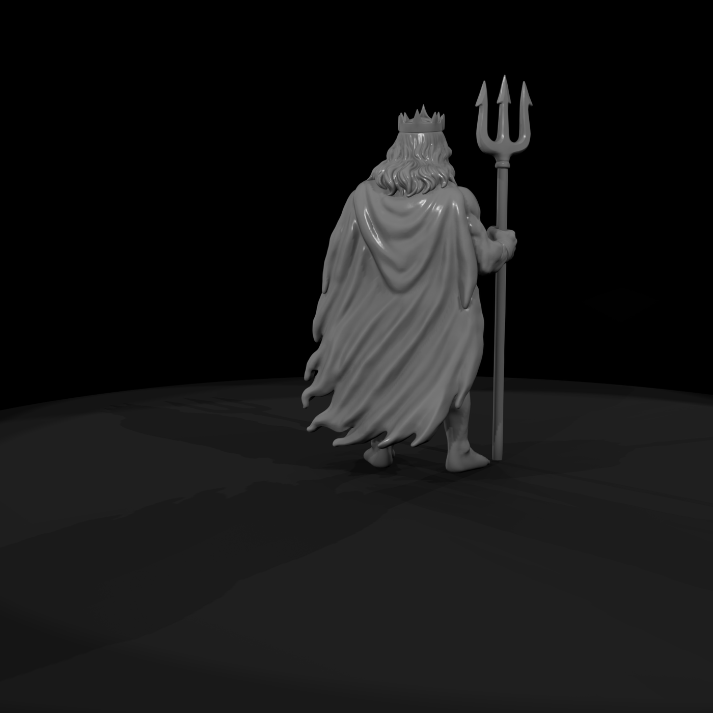 Myth 0252 Mythology Poseidon Miniature Figure