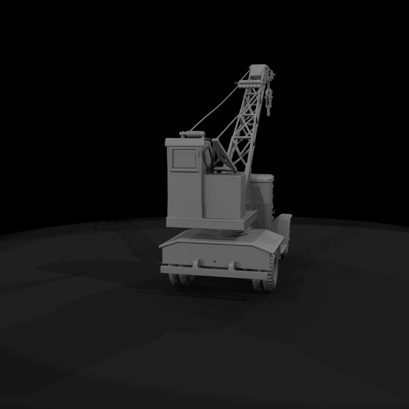 20260612 Old Truck Mounted Crane 5591F25E26