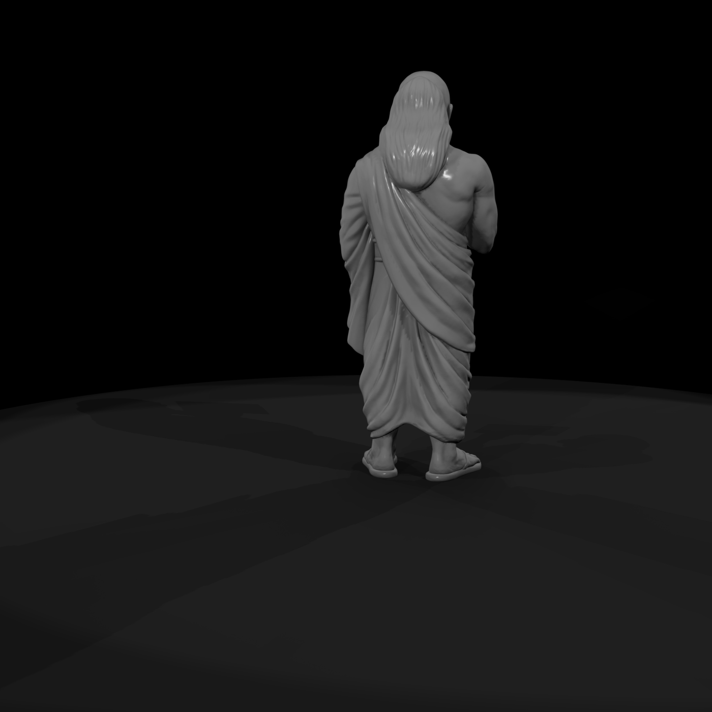 Hist 0059 Historical Chanakya Miniature Figure