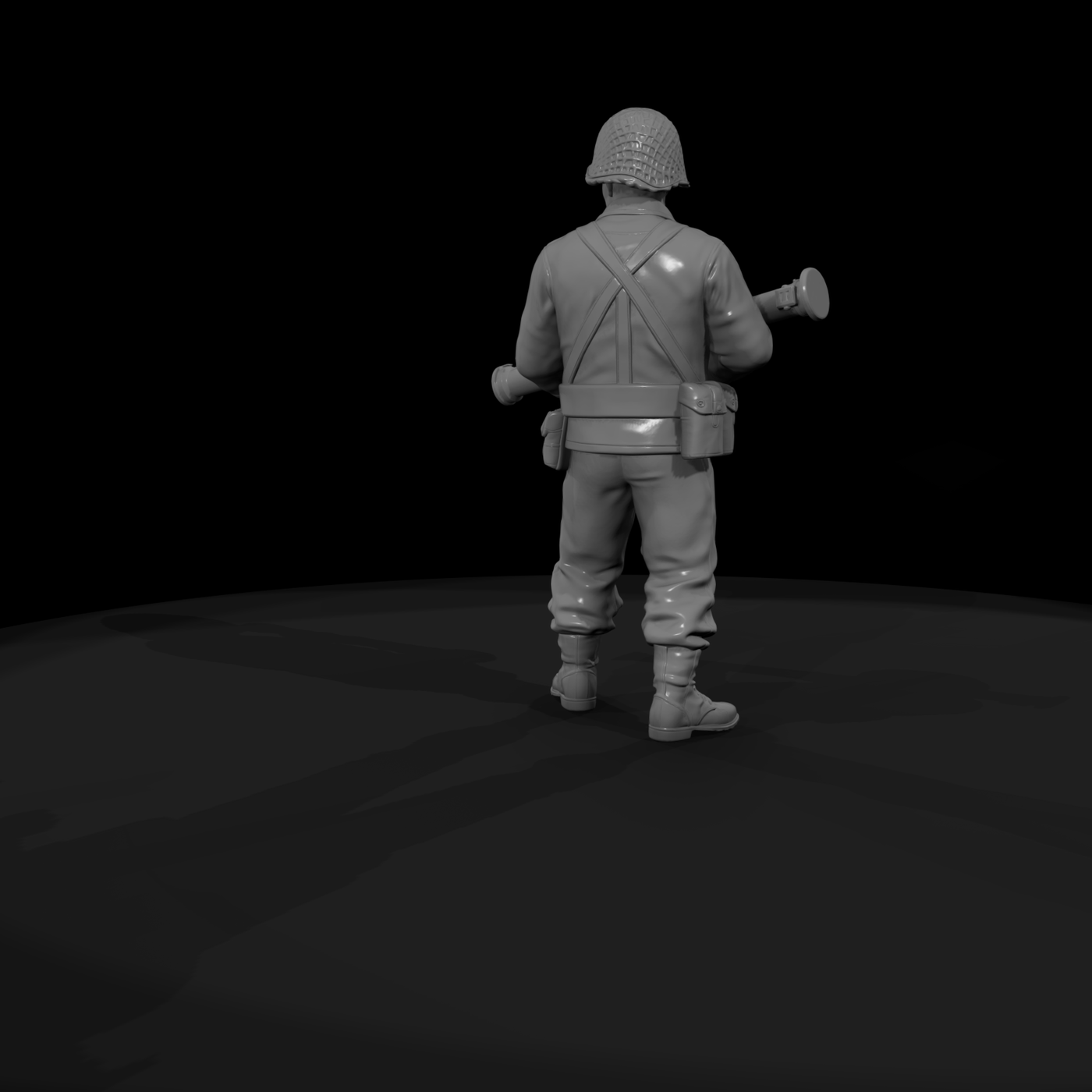 WWII US Army Bazooka Soldier