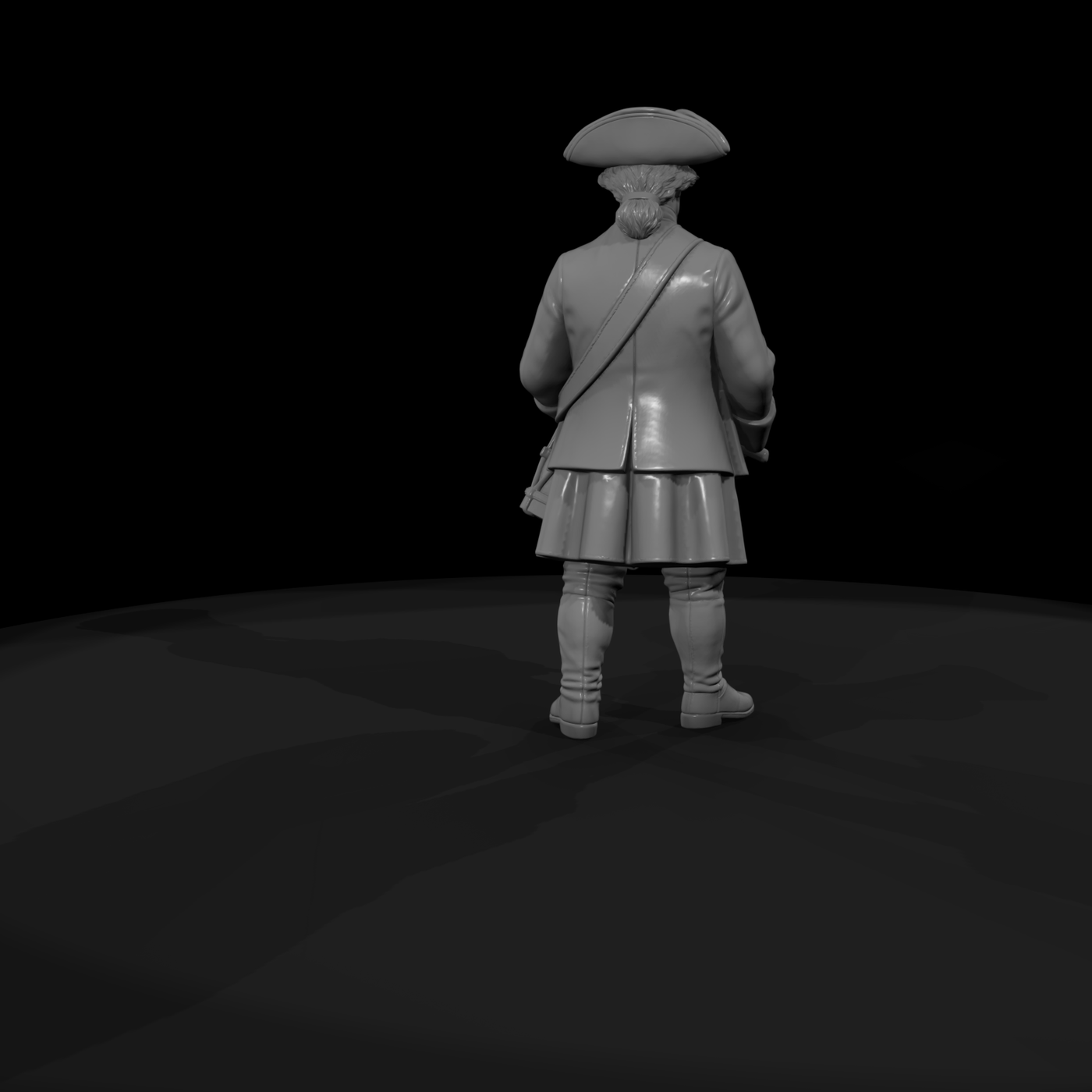 Hist 0241 Revolutionary Drummer Miniature Figure