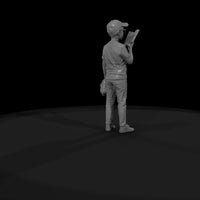 1950s-sandlot-baseball-outfielder-with-book — thumbnail 13